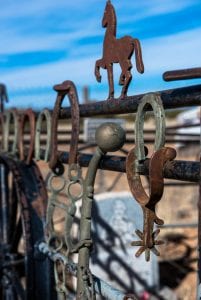 Fence detail in Traditional Village of Agua Fria